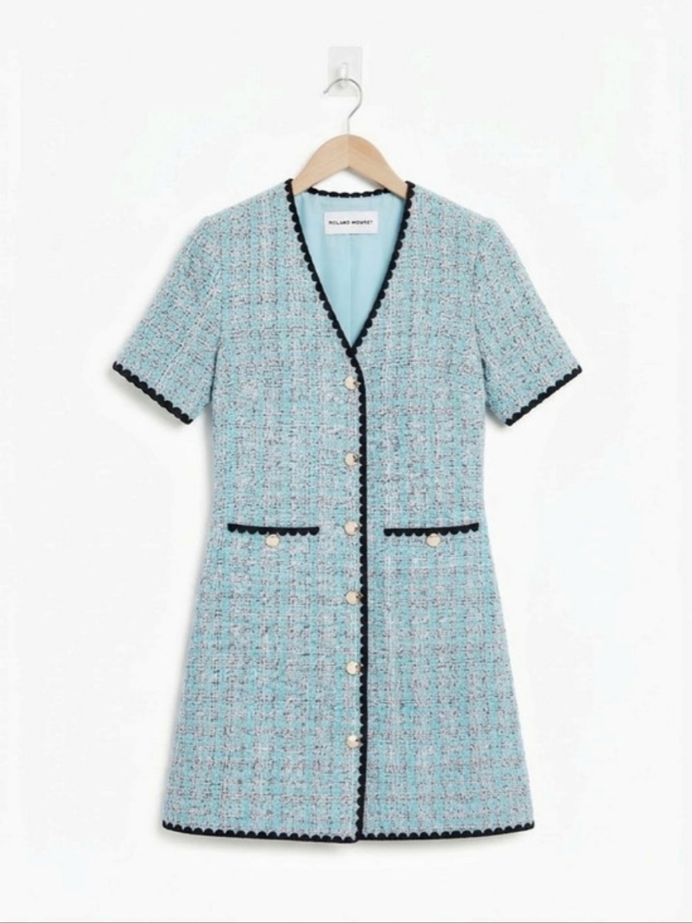 Pomander Place Tweed Mini Dress Size M